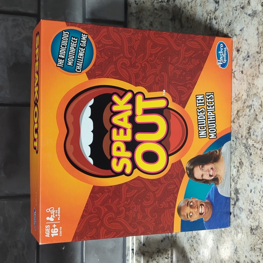 SPEAK OUT Game (4-10 players) Ages 16+